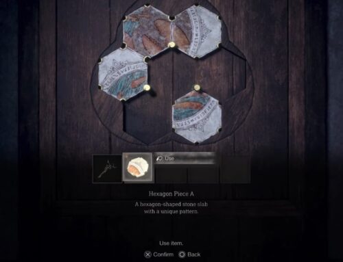 RE4 Remake: Hexagon puzzle piece locations and solution