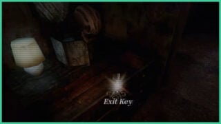 The doll head in the music box drops the Exit Key on the drawers in Dollhouse Bloodshed.