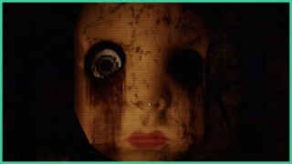 The giant doll head with the missing Giant Eye in Dollhouse Bloodshed.