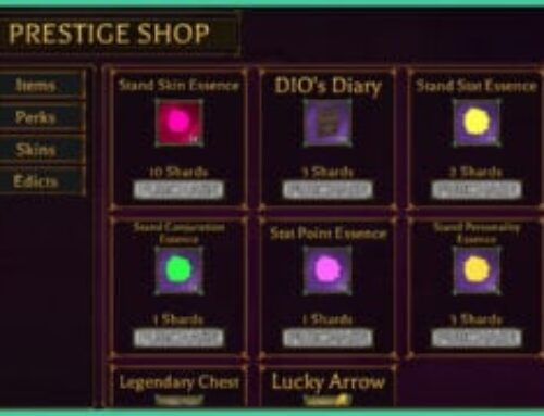 How to Unlock Prestige in Bizarre Lineage – Prestige Shop Stock