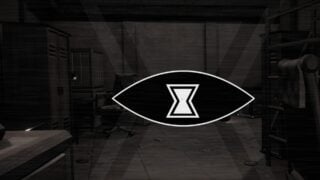 Screenshot from DOORS Paradox showing the black and white eye of Scope hovering in front of the player. Screenshot from DOORS Paradox showing the black and white eye of Scope hovering in front of the player.
