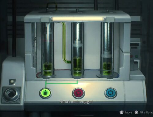 Resident Evil 2 Remake: Drug Testing Lab Dispersal Cartridge puzzle solutions
