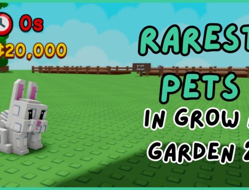 Rarest Pets in Grow a Garden 2 [How Many Exist?]