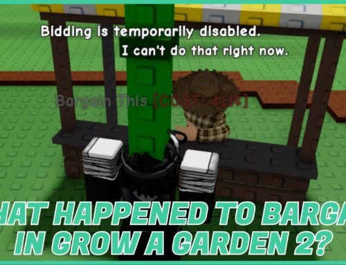 What Happened To Bargain in Grow a Garden 2?