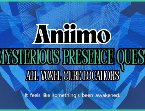 Aniimo Mysterious Presence [Voxel Cube Locations]