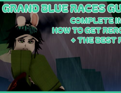 [Roblox] Grand Blue Races – Complete Index, All Buffs, and How To Get Rerolls!